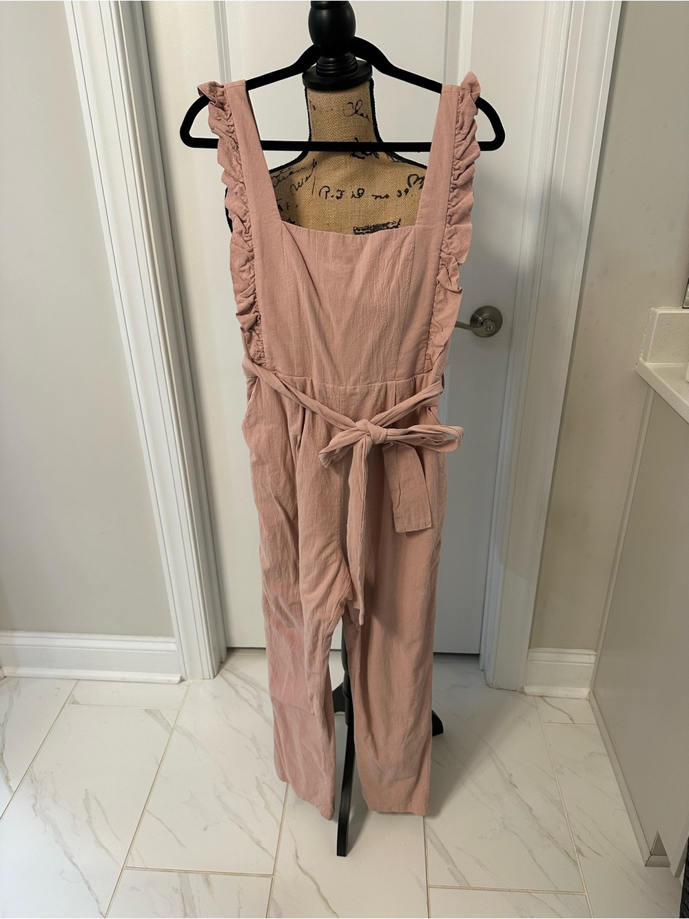 Saints and secrets ruffled romper.